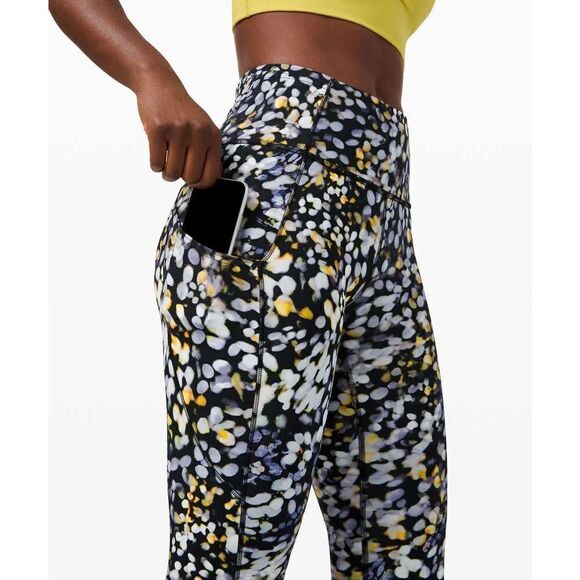 Lululemon Fast and Free Tight II Cropped Leggings - Size: 6 - Picture 9 of 13